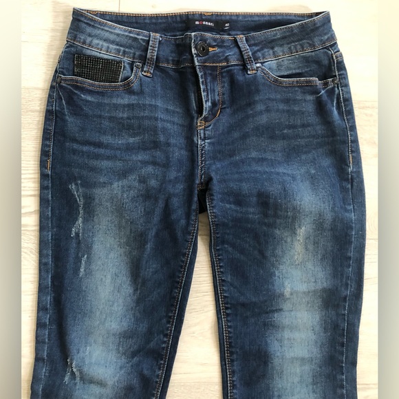 New Monnari Sequin Bling Pocket Skinny Jeans - Picture 14 of 16